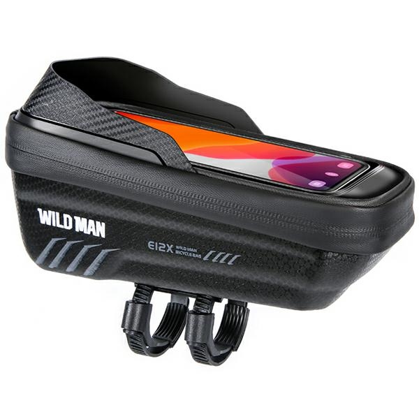 Wildman M E12x Fahrradkoffer Rahmentasche Schwarz
