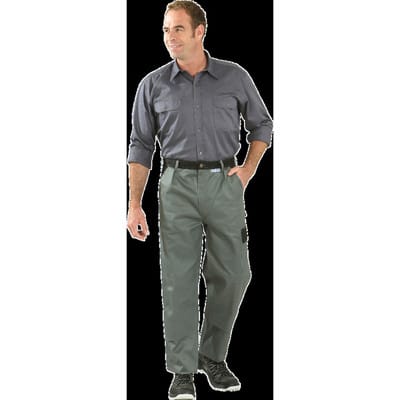 Planam Bundhose Tristep grau/schwarz 46