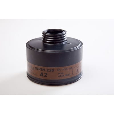 Ekastu Gasfilter Dirin 230 A2 f.Vollmaske gegen Dämpfe u.Gase DIN EN148-1