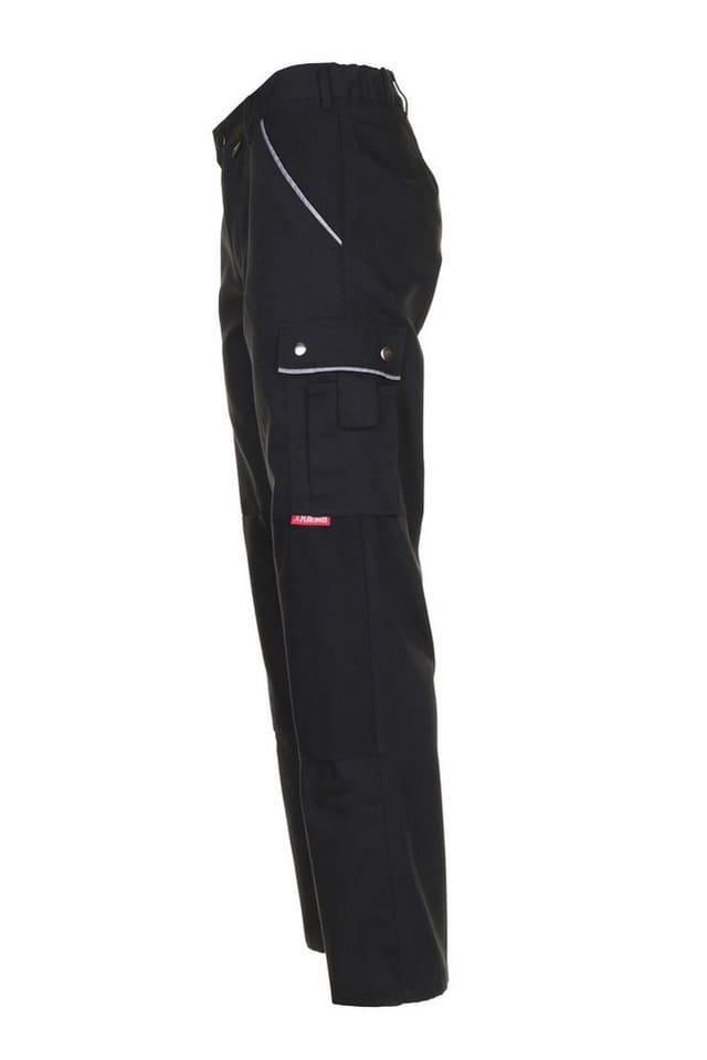 Planam Canvas 320 Arbeitskleidung Bundhose schwarz/schwarz 50