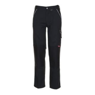 Planam Canvas 320 Arbeitskleidung Bundhose schwarz/schwarz 56