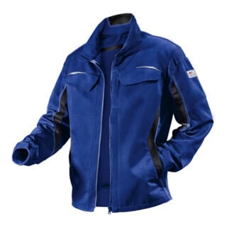 Kübler Pulsschlag Jacke 1324 kornblumenblau/schwarz Größe 60