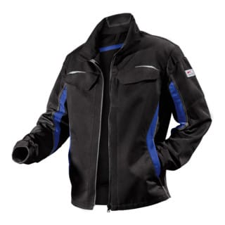 Kübler Pulsschlag Jacke 1324 schwarz/kornblumenblau Größe 60