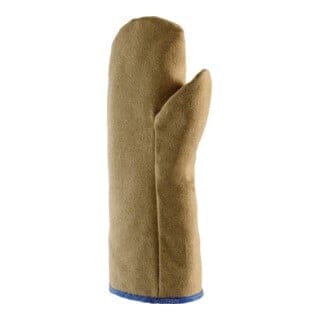 Jutec Hitzehandschuhe L.30cm max.800Grad/kurzfristig PBI-Gewebe Fauster