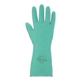 Asatex Nitril-Schutzhandschuh, EN388/374 Kat. III, Gr.10, grün, lebensmittelgeeignet
