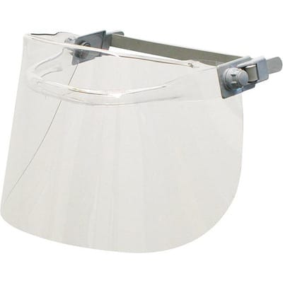 Elektrikerschutzschirm 4 kA PC,klar 460 x 200 x 1,5mm EN 166,EN 168,EN 169,EN170