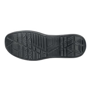 UPower Sicherheits-Schnürstiefel EN20345 ESD S3 Teak Gr.47 Glattleder schwarz Überkappe