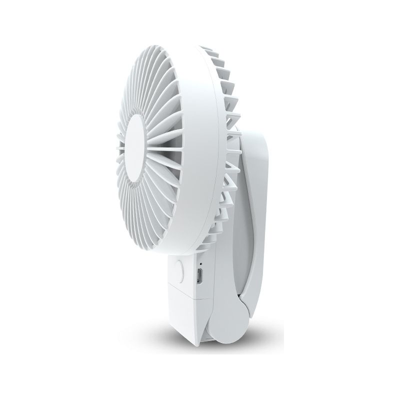 Batteriebetriebener Clip-ventilator (weiß), Geeignet Für Den Innen- Und Außenbereich