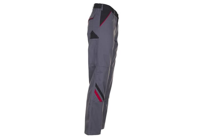 Bundhose Highline Gr.54 schiefer/schwarz/rot 65%PES/35 %CO