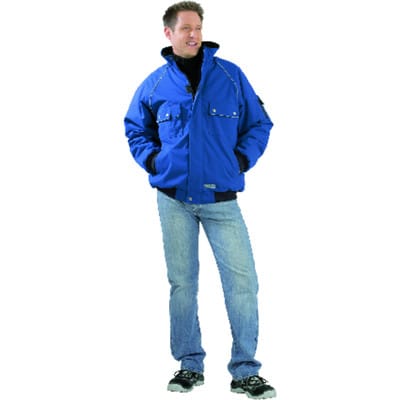 Planam Winterblouson Canvas 320 kornblau/kornblau XXL