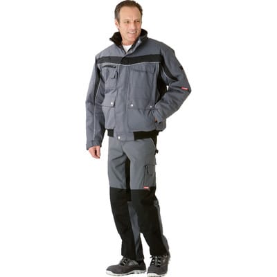 Planam Winterblouson Plaline schiefer/schwarz XXL