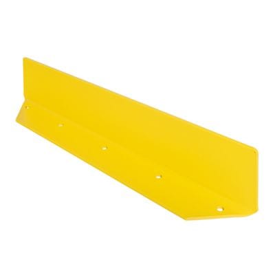 Moravia Leitbord gelb 800 x 150 x 100 mm, 10 mm Stahlblech abgerundete Ecken