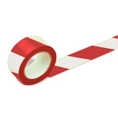 Moravia Bodenmarkierungsband PROline-tape rot/weiss selbstklebend 50 mm x 33 m