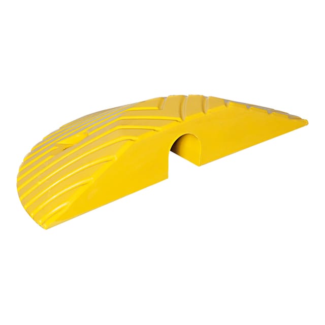 Moravia Fahrbahnschwelle Topstop-10 Abschlusselement Gelb 405 X 210 X 70 Mm