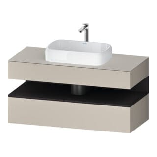 Duravit Waschtischunterschrank Qatego 120x55x60cm, gra m/ta m, Pl, 1 Kast