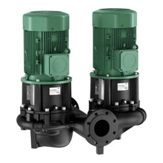 Wilo Trockenläufer-Standard-Doppelpumpe Atmos GIGA-D 80/150-18,5/2-S1,DN80
