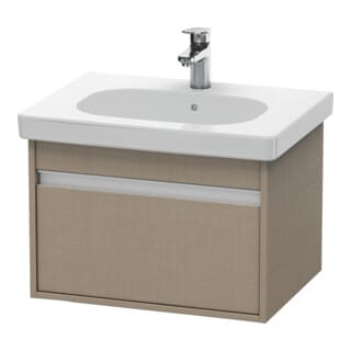 Duravit Waschtischunterschrank Ketho 60x45,5cm, leinen, 1 Auszug, wandhängend