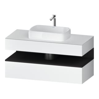 Duravit Waschtischunterschrank Qatego 120x55x60cm, gra m/we m, Pl, 1 Kast