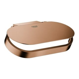 Grohe WC-Papierhalter Selection m De., verd Bef., Wd-mont., w. suns geb.