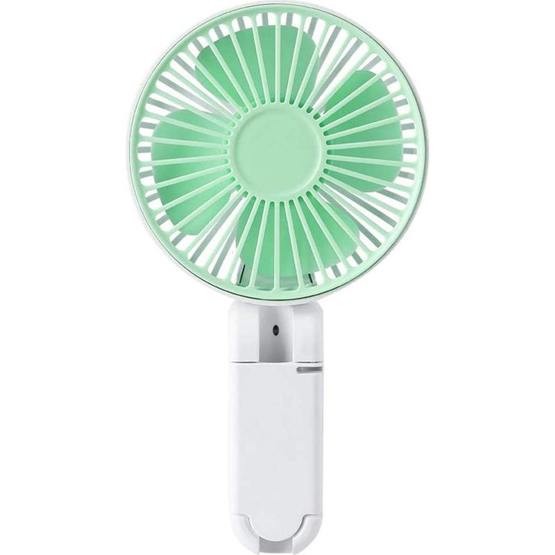 Faltbarer Usb-tischventilator (grün), Geeignet Für Den Innen- Und Außenbereich