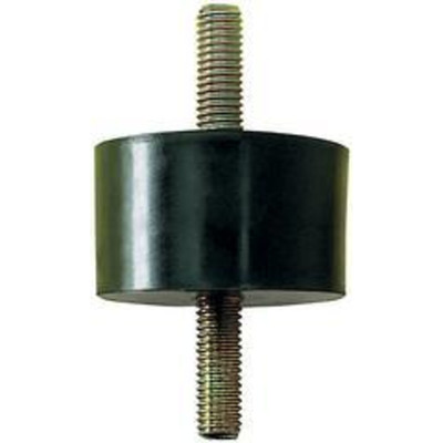 Gummi-Metall-Puffer zylindrisch Typ A D15xH25mm M4x10 NR57