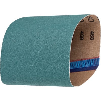 PFERD TOOLS Zirkon Schleifband BA 100x282 mm Z80 für hohen Abtrag für Walze Ø 90x100mm mit Walzenantrieb