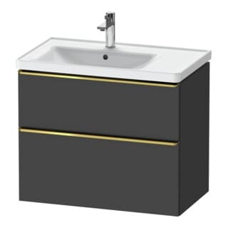 Duravit Waschtischunterschrank D-Neo 78,4x45,2cm, 1 Kast, B L, g pol/gra ma