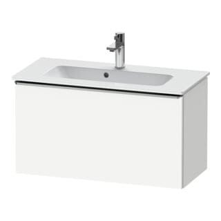 Duravit Waschtischunterschrank D-Neo Compact 81x37,2, ES geb/we ma, 1 Ausz., wandhängend