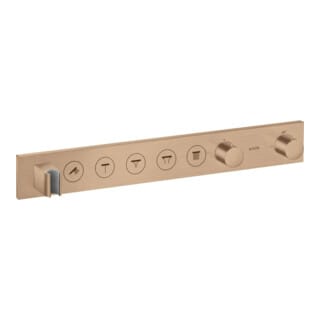 hansgrohe Fertigmontageset Axor Select UP-Thermostat., 5 Verbr., brush. r gold