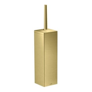 hansgrohe Bürste Axor Uni. Rectangular mit Deckel, Wandmontage, brushed brass