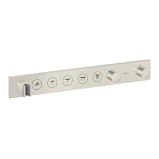 hansgrohe Fertigmontageset Axor Select UP-Thermostat., 5 Verbr., Edelstahl-Optik