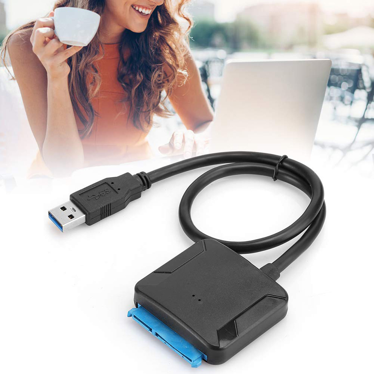 Usb-sata-adapter, Usb 3.0 Auf Sata Iii, 2,5"-3,5"-festplattenadapter