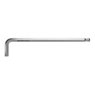 PB Swiss Tools Sechskant-Winkelschraubendreher, lang, verchromt, 8 mm, 208 x 40 mm