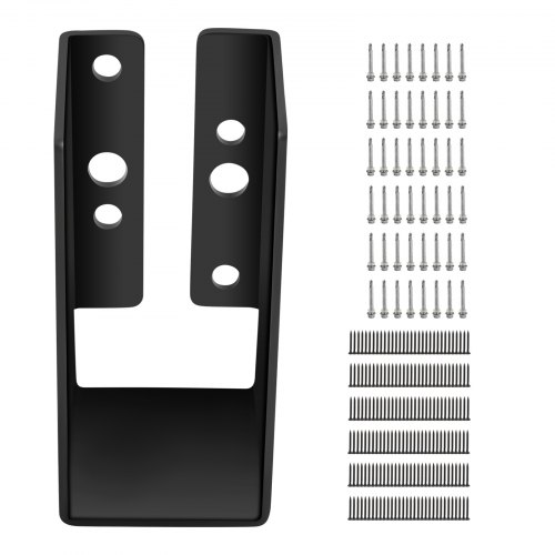 Verdeckte Balkenträger, 2x4 Zoll Außenakzent Verdeckter Flansch, 24 Stk. Verdeckte Balkenhalterung, Q235 Stahlplatte Pulverbeschichtet, Für Die Frontmontage Innen 40x91 Mm Für Balkenauslenkung