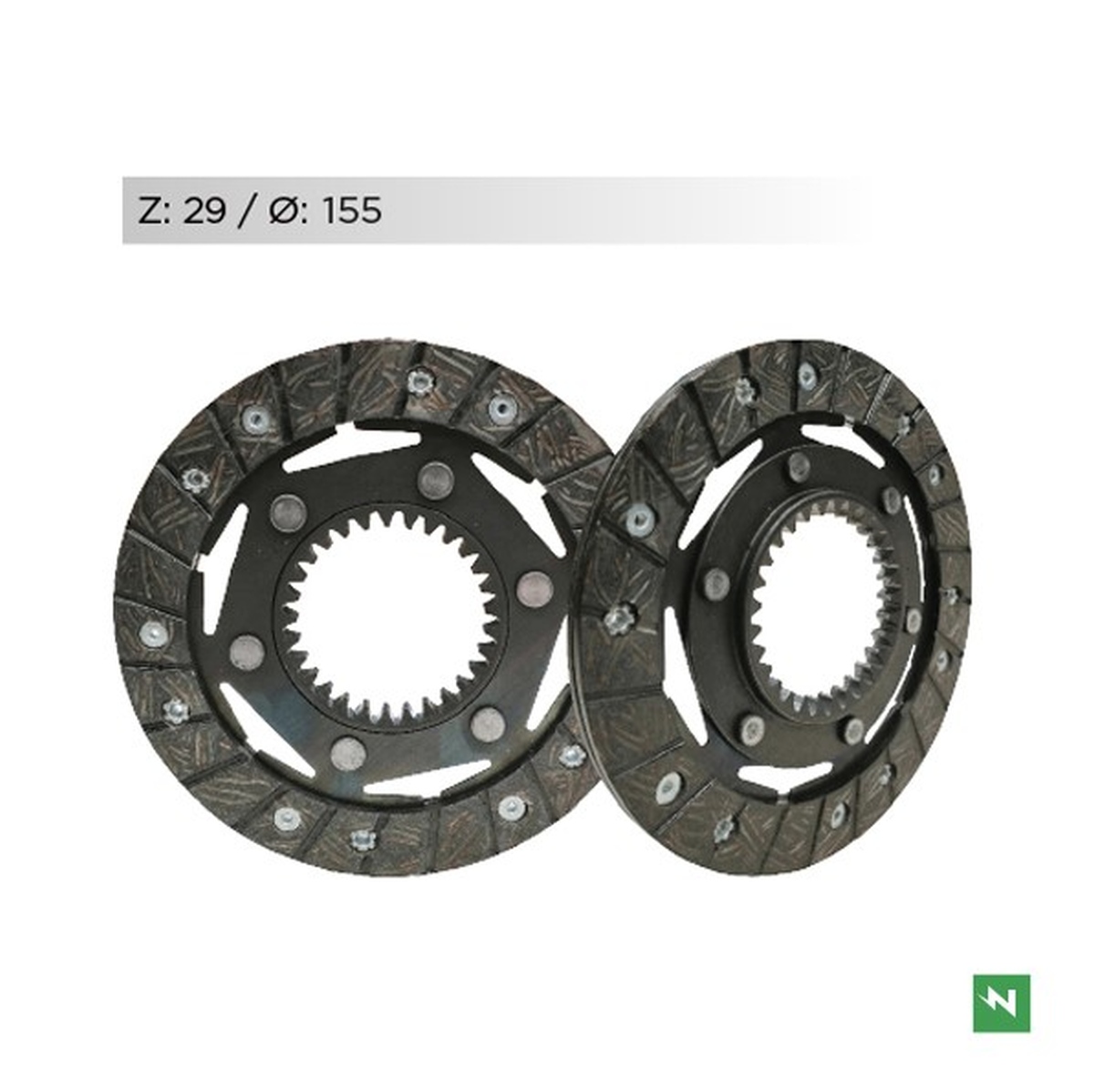 Newfren Kupplungsscheiben Moto Guzzi T3 850 '79-'85 T5 Civile 850 '84-'87 T5 Polizia 850 '88-'93 Colifornia Ii/iii 1000 '81-'93 Sp 1000 '79-'83 Sp Ii 1000 '84-'87