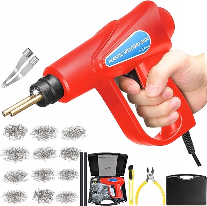 Dahudtin Kunststoffschweißset Im Koffer, 160 W, 220 V, 0–65 A