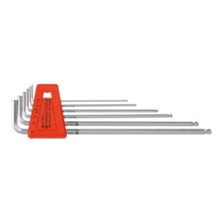 PB Swiss Tools Sechskant-Winkelschraubendreher-Satz, verchromt, 6-teilig