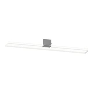 Duravit Spiegel-Ablage Sivida 105x65x3,6cm, Weiß Matt, montiert, chrom
