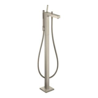 hansgrohe Wannen-Einhebelmischer Axor Citterio A 200mm, boden, m Pin-Griff, brush. ni.