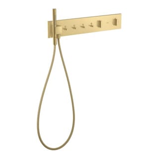 hansgrohe Fertigset ShowerComposition UP-THM, 4 Verbr., brushed gold optic