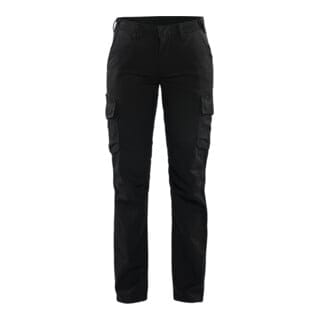 BLAKLÄDER Damen-Bundhose Industrie Stretch, schwarz, Konfektionsgröße DE: 46