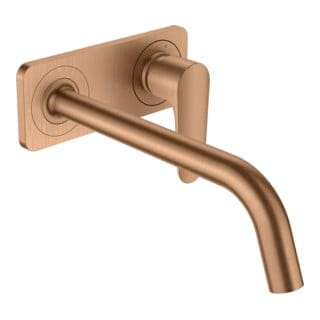 hansgrohe Fertigset Axor Citterio M UP-Waschtisch-Einhebelmischer, A 227mm, m Pl., brush. bron
