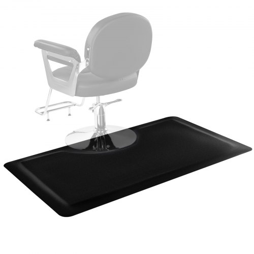 Salonmatte Für Friseure, 1525x910 Mm Friseurmatte, Anti-ermüdungs-bodenmatte, 13 Mm Dicke Pvc- Und Nbr-bodenmatte, Abgeschrägten Kanten Zum Schutz Vor Stolpern & Rutschfester Unterseite