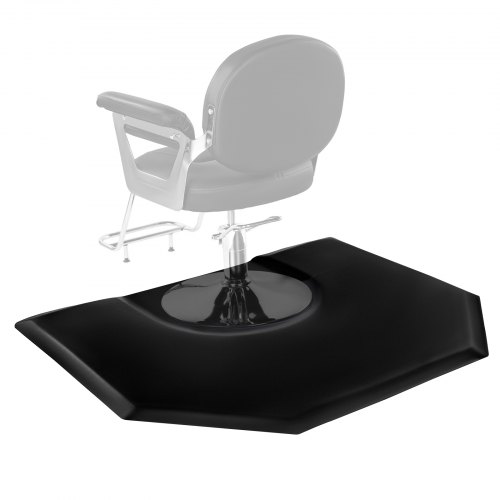 Salonmatte Für Friseure, 1225x1505 Mm, Anti-ermüdungs-bodenmatte, Stehmatte, 25 Mm Dicke Friseursalon-bodenmatte, Leicht Zu Reinigende Pvc-oberfläche & Abgeschrägte Kanten Zum Stolpern