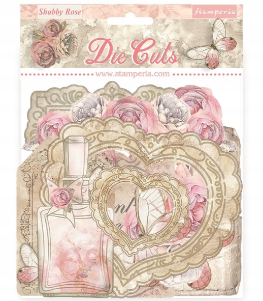 Stamperia – Shabby Rose Kollektion – Verschiedene Stanzformen