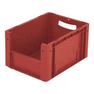Bito Eurostapelbehälter XL Set / XL 43224 L400xB300xH220 mm, rot Etikett