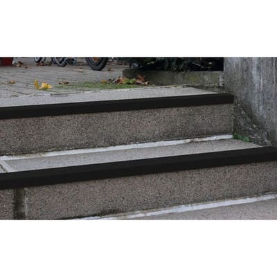 Moravia Antirutschwinkel schwarz 70 x 800 x 30 mm