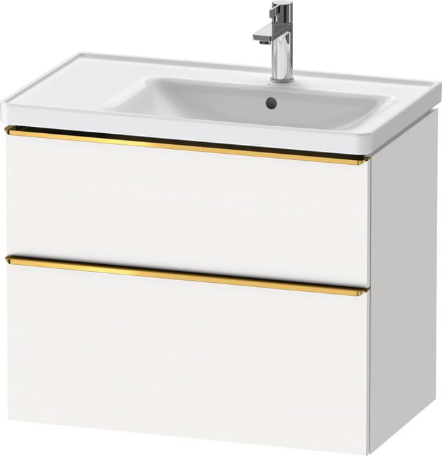 Duravit Waschtischunterschrank D-Neo 78,4x45,2cm, 1 Kast, B R, g pol/weiß ma