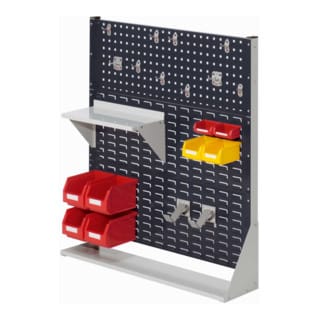 Kappes Stellwand RasterPlan Gr. 3 einseitig RAL 7035/7016 mit Ausstattung