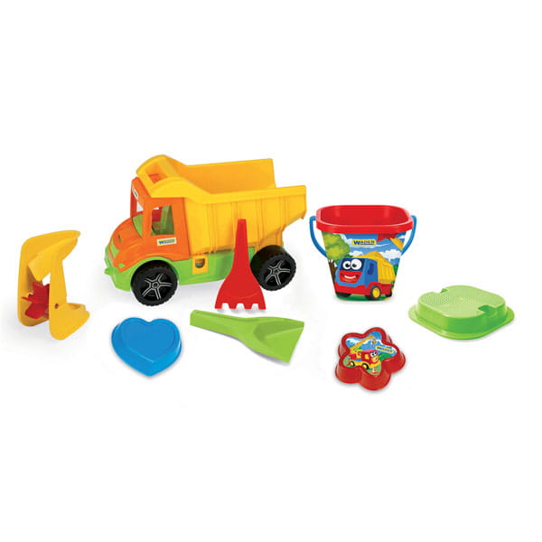 Multi Truck Kipper Mit Sandset Und Schaufel 70340